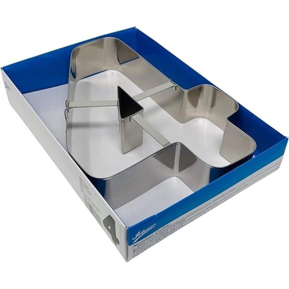 Ateco Extra Large Number 4 Cake Cutter Birthday Cake Kitchen Suppliy - Picture 7 of 7